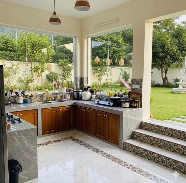 Kitchen, bidadi 3 Bedroom 1200 Sq.Ft. Villa In Bidadi Bangalore 10236955