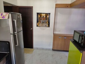 Kitchen in 2 BHK Apartment at Beharay Rathi Hillview Residency, Kothrud – for Rent