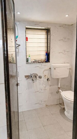 Bathroom in 2 BHK Apartment at Ruturaj Vastushilp, Nalasopara West – for Sale