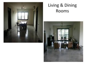Living Room in 3 BHK Apartment at Sankey Road – for Rent