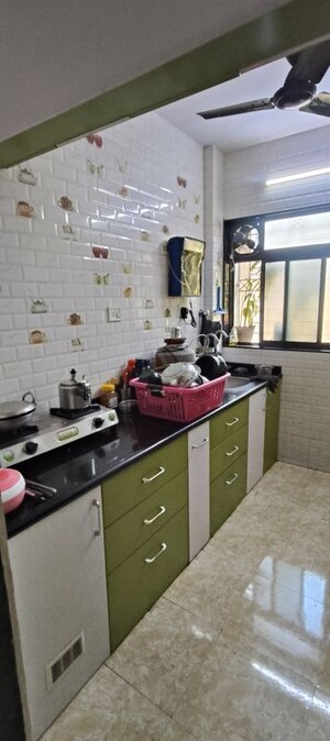 Kitchen in 1 BHK Apartment at Heena Garden, Kalyan West – for Sale