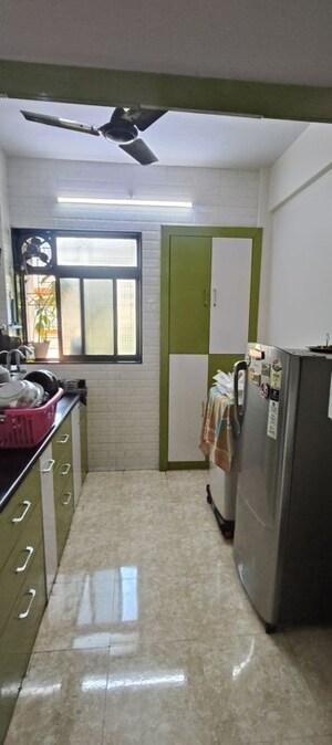 Kitchen in 1 BHK Apartment at Heena Garden, Kalyan West – for Sale