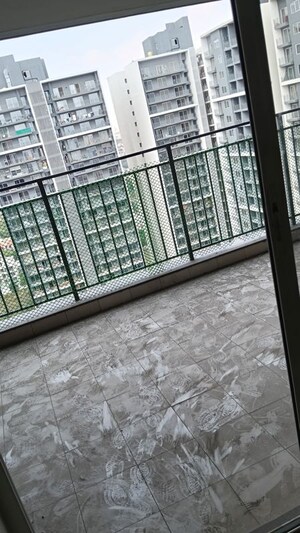 Balcony in 4 BHK Apartment at Godrej Woods, Sector 43 – for Rent