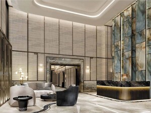 Living Room in 2 BHK Apartment at Prestige Jasdan Classic, Mahalaxmi – for Rent