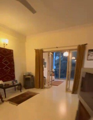 Living Room in 4 BHK Apartment at Prestige Casablanca, Murugesh Palya – for Rent