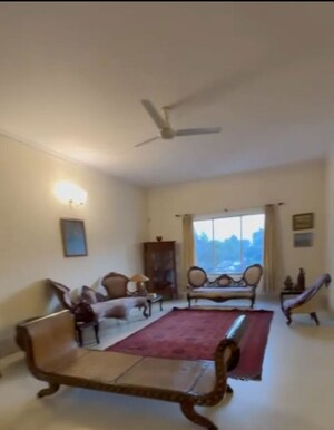 Living Room in 4 BHK Apartment at Prestige Casablanca, Murugesh Palya – for Rent