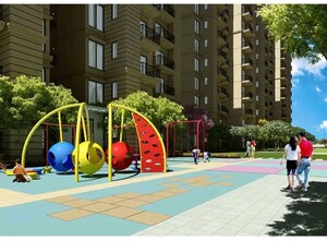 3 BHK Builder Floor – Exterior View View at Central Park Flower Valley, Sohna - for Rent