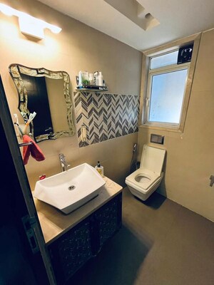 Bathroom in 2 BHK Apartment at Bandra West – for Rent