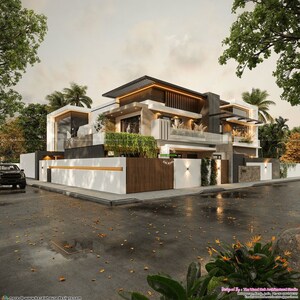 3 BHK Villa – Exterior View View at Bidadi - for Sale
