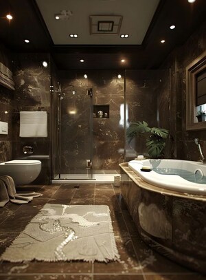 Bathroom in 3 BHK Villa at Bidadi – for Sale