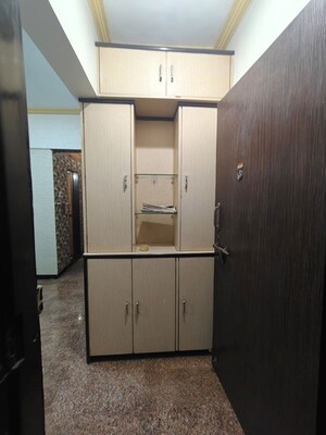 Bathroom in 2 BHK Apartment at Riddhi Garden, Malad East – for Rent