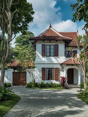 4 BHK Villa – Exterior View View at Mysore Road - for Sale