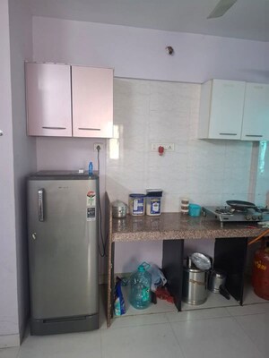 Kitchen in 2 BHK Apartment at Sadguru Dhaval CHS, Malad West – for Rent