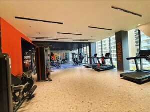 Gym in 4 BHK Apartment at Maya Green Lotus Utsav, International Airport Road – for Rent