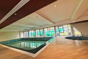 Swimming Pool in 4 BHK Apartment at Maya Green Lotus Utsav, International Airport Road – for Rent