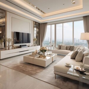 Living Room in 2.5 BHK Villa at Bidadi – for Sale