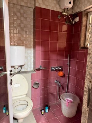 Bathroom in 2 BHK Apartment at Kanakia Spaces Niharika, Manpada – for Rent