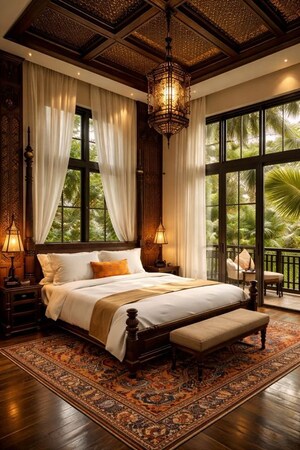 Bedroom in 5 BHK Villa at Mysore Road – for Sale