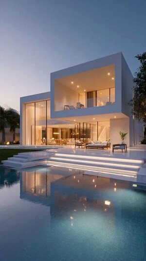 Swimming Pool in 3 BHK Villa at Bidadi – for Sale