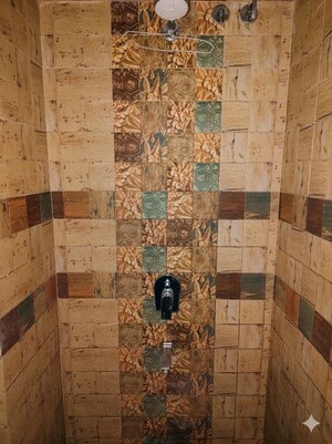 Bathroom in 2 BHK Apartment at Platinum Life, Andheri West – for Rent