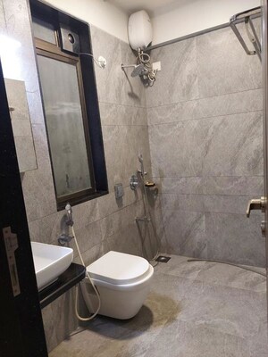 Bathroom in 2 BHK Apartment at Platinum Life, Andheri West – for Rent