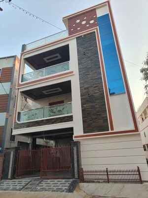 6 BHK Independent House – Exterior View View at Suraram Colony - for Sale