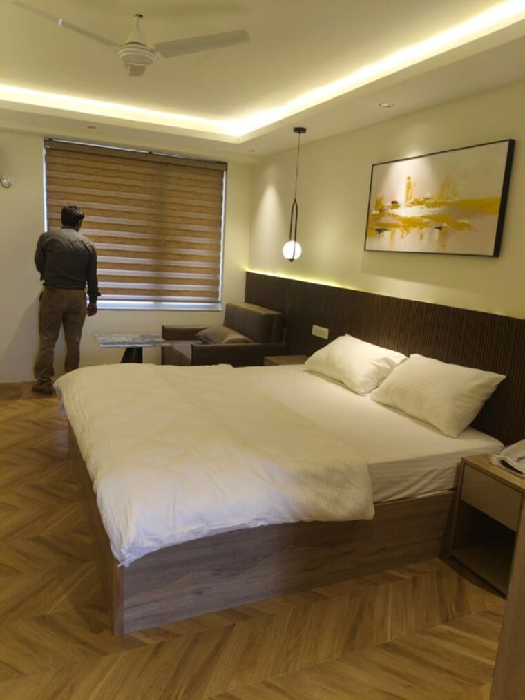 Bedroom, sun-twilight 2 Bedroom 550 Sq.Ft. Apartment In Sector 27 Yamuna Expressway Greater Noida 10237519