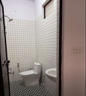 Bathroom in 3 BHK Apartment at Rishita Manhattan, Gomti Nagar – for Sale