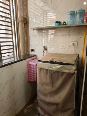 Bathroom in 2 BHK Apartment at Utsav Elegance, Memnagar – for Rent