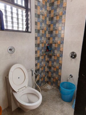 Bathroom in 2 BHK Apartment at Utsav Elegance, Memnagar – for Rent