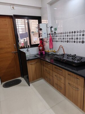 Kitchen in 2 BHK Apartment at Utsav Elegance, Memnagar – for Rent
