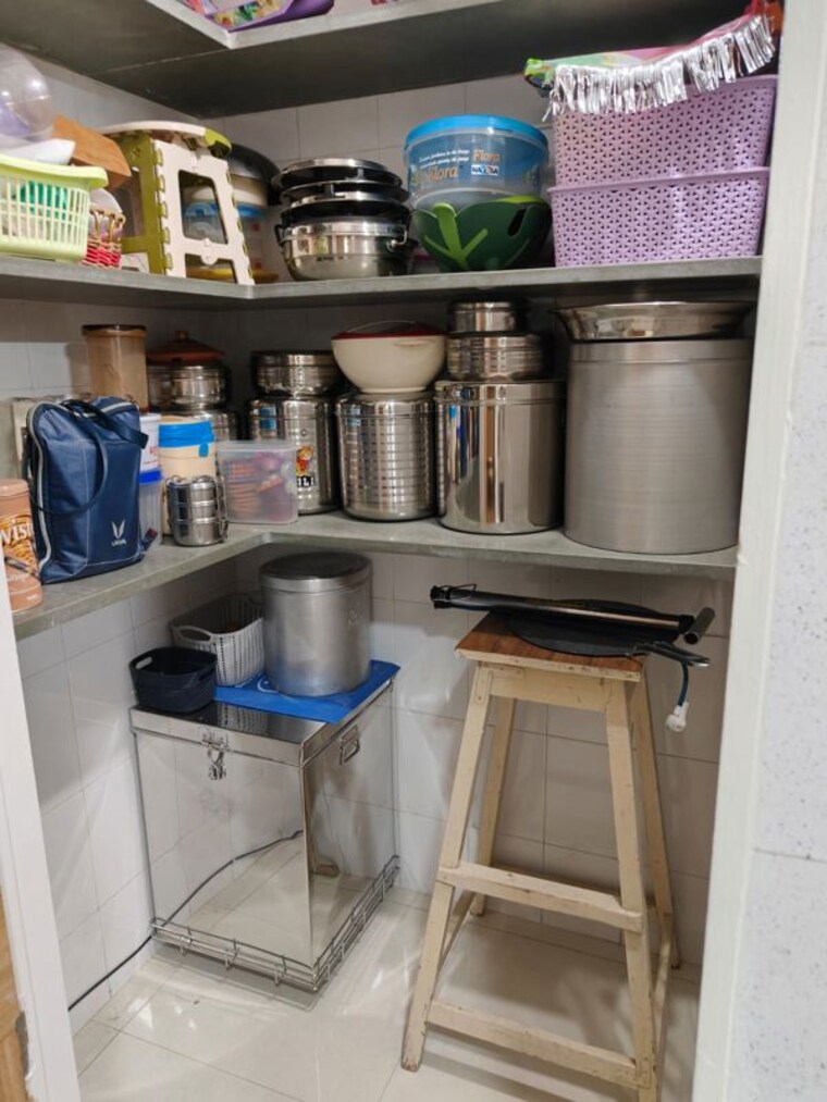 Kitchen, utsav-elegance 2 Bedroom 1200 Sq.Ft. Apartment In Memnagar Ahmedabad 10237632