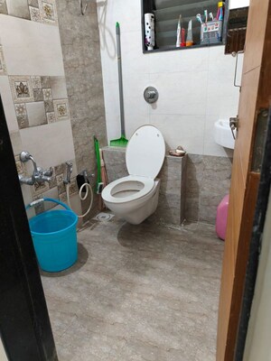 Bathroom in 2 BHK Apartment at Utsav Elegance, Memnagar – for Rent