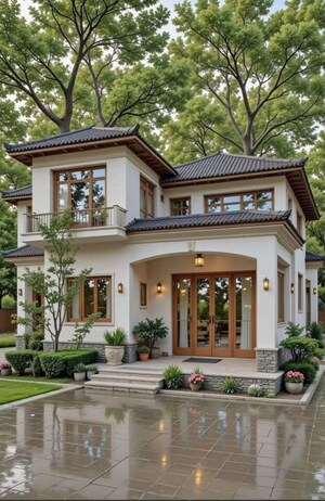 4 BHK Villa – Exterior View View at Mysore Road - for Sale