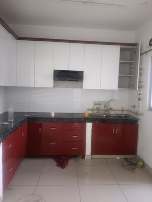 Kitchen in 3.5 BHK Apartment at Gulshan Bellina, Sector 16 Greater Noida – for Rent