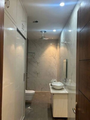 Bathroom in 3 BHK Apartment at Saket – for Rent