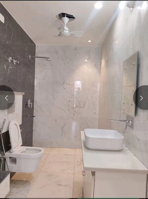 Bathroom in 3 BHK Apartment at Saket – for Rent