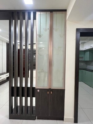 Staircase in 3 BHK Apartment at Vasavi GP Trends, Nanakramguda – for Rent