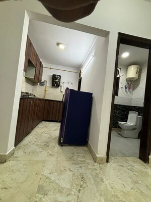 Kitchen in 2 BHK Builder Floor at Saket – for Rent