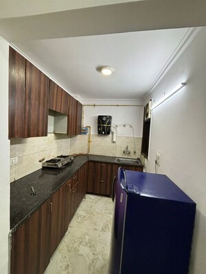 Kitchen in 2 BHK Builder Floor at Saket – for Rent