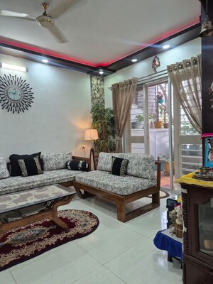 Living Room in 2 BHK Apartment at Vijaydeep Deccan Gold, Kharadi – for Rent