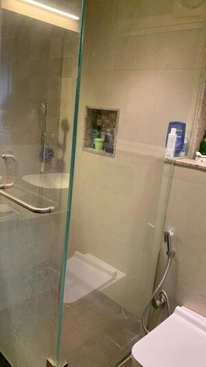 Bathroom in 2 BHK Apartment at Vijaydeep Deccan Gold, Kharadi – for Rent