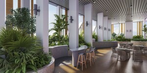 Living Room in 2 BHK Apartment at Purva Panorama, Ghodbunder Road – for Sale