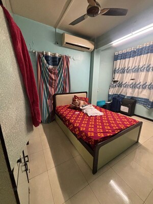 Bedroom in 1 BHK Apartment at Anand Nagar Park CHS, Kothrud – for Rent