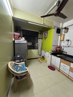 Kitchen in 1 BHK Apartment at Anand Nagar Park CHS, Kothrud – for Rent