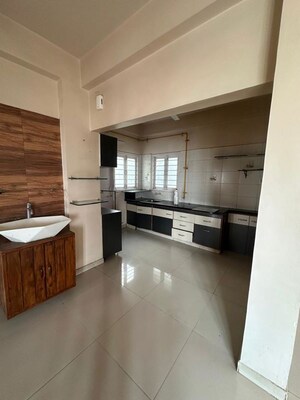Kitchen in 3 BHK Apartment at Memnagar – for Rent