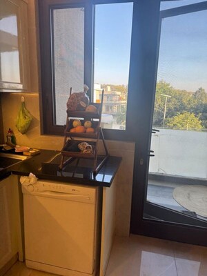 Kitchen in 4 BHK Builder Floor at Sector 10 – for Rent