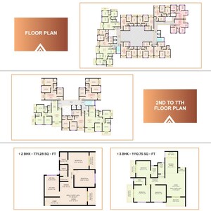 Master Plan in 2 BHK Apartment at Sai Landmark, Thergaon – for Sale