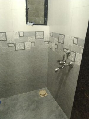 Bathroom in 1 BHK Apartment at Jagrut CHS, Gokhalenagar – for Rent