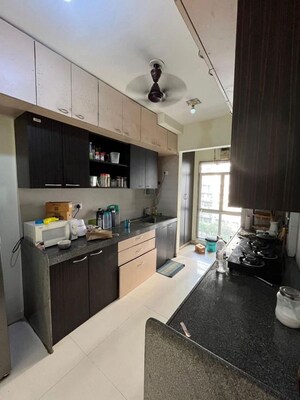 Kitchen in 3 BHK Apartment at Bandra West – for Rent